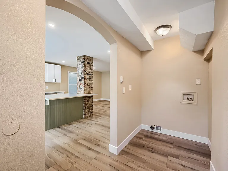 Laundry area