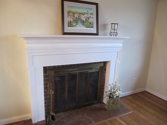 Fireplace in living room