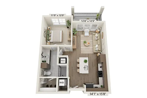 Floor plan A1