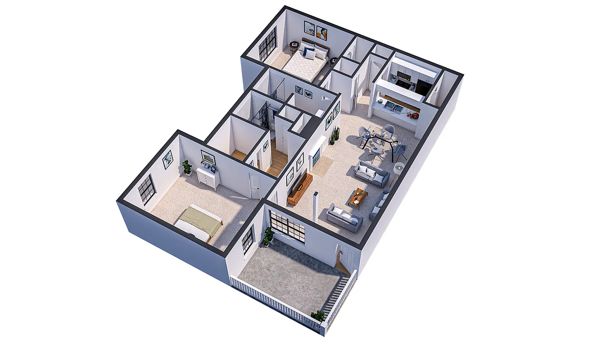 Floor plan Magnolia
