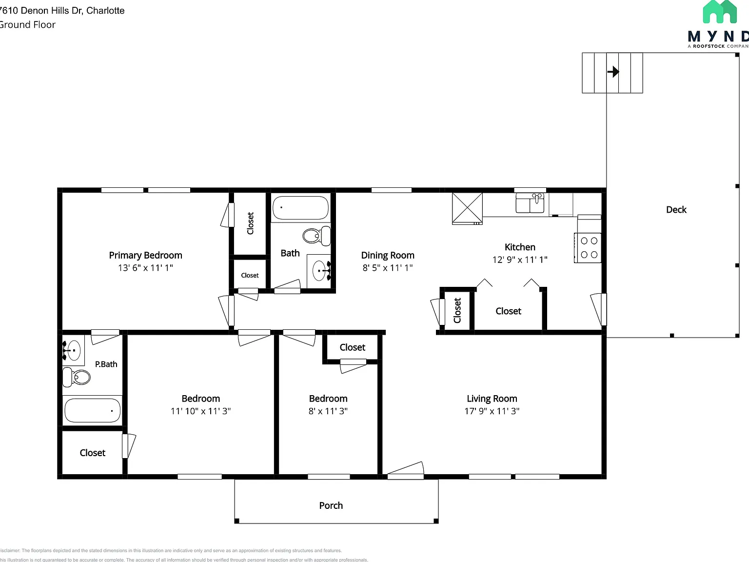 3 bed, 2.0 bath, 1056 sqft, $1,935 — Photo 4