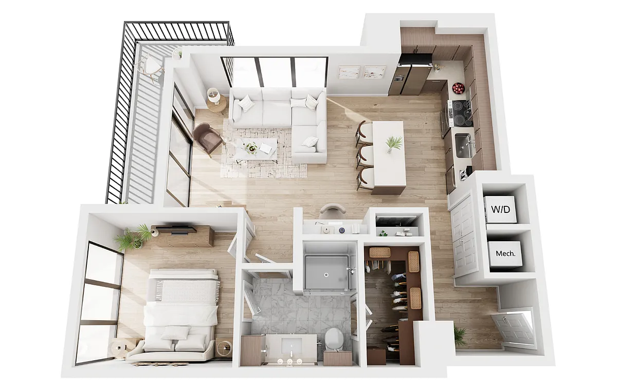 Floor plan A14