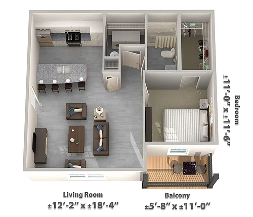 Floor plan The Henry