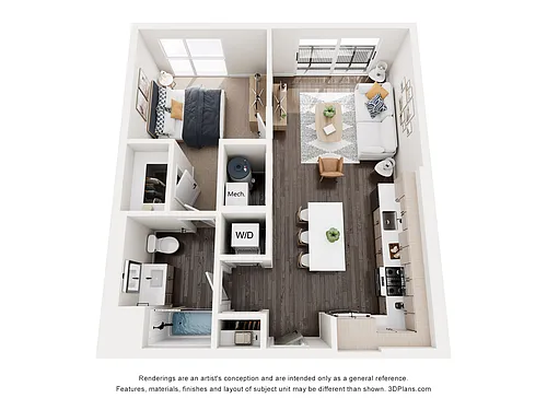 Floor plan A1 - alt