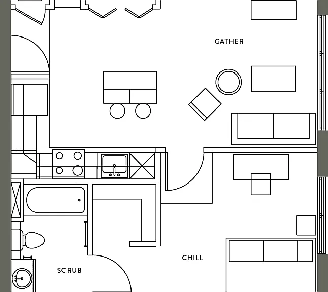 2 Bed, 2 Bath Classic 2 Bed, 2 Bath Classic