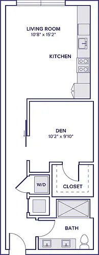 Floor plan S02D - South Tower
