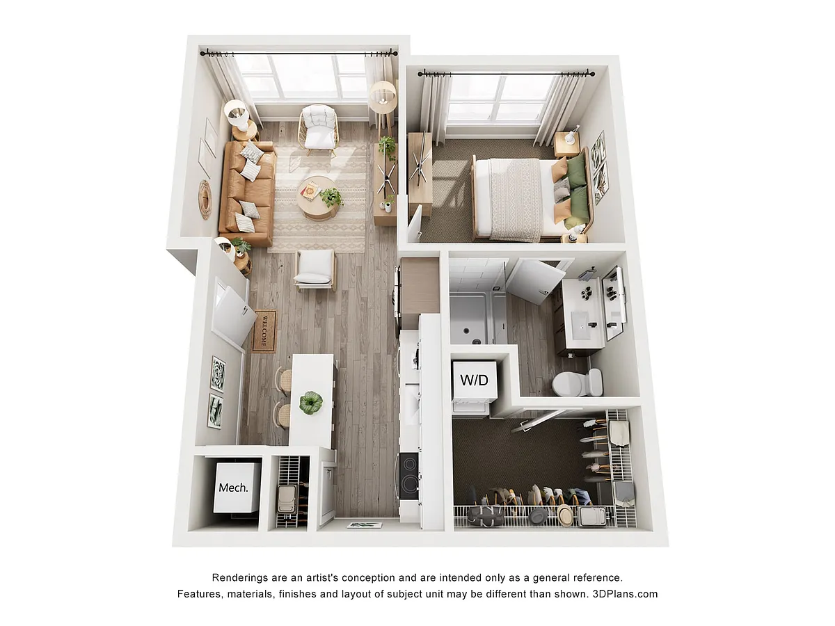 Floor plan Rose