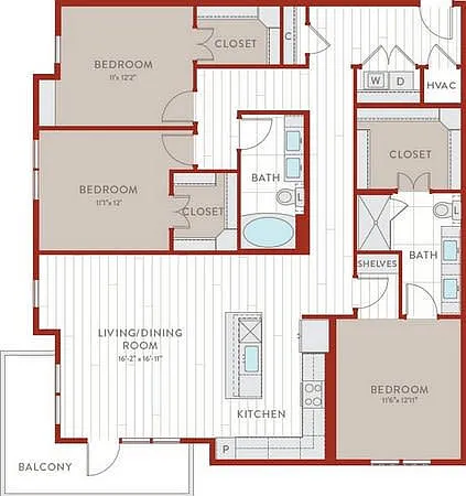Floor plan C4