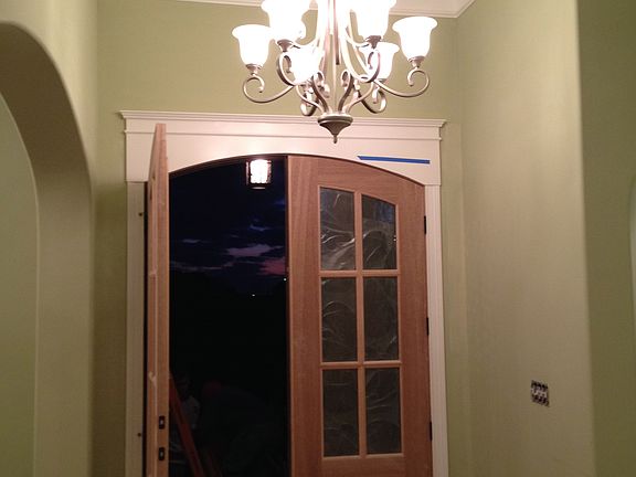 12 foot foyer ceiling
