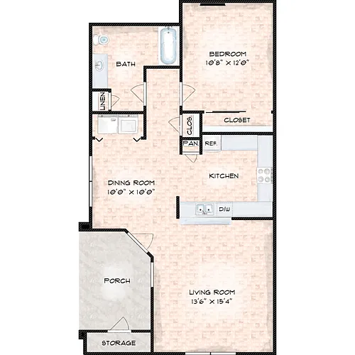 Floor plan A1