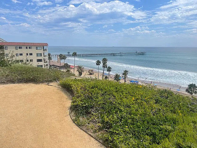 View from Walk Way to the Beach