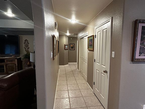 Hall with two large closets