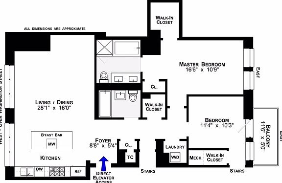 2nd image of 55 Vestry St APT 6B