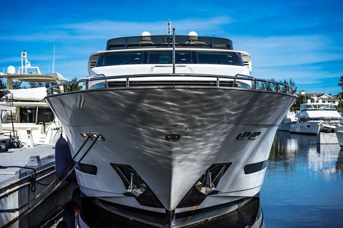 Yacht in the Marina