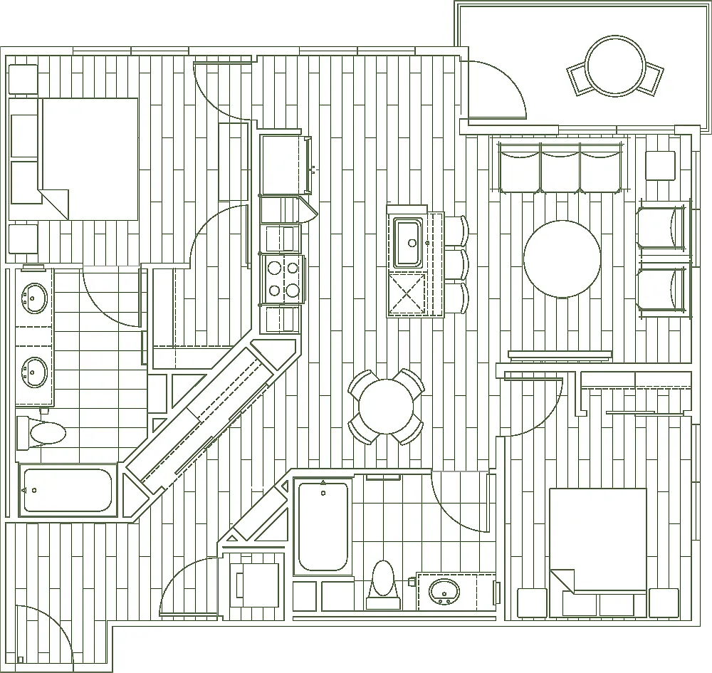 Floor plan B2
