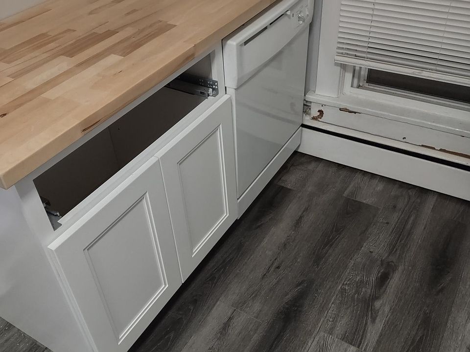 New cabinets
