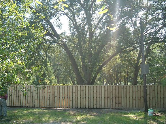 Fenced Backyard