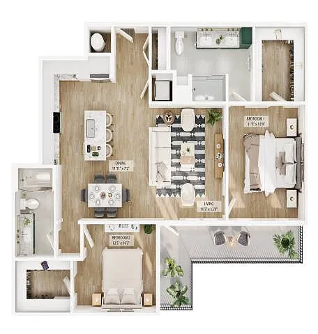 Floor plan B6