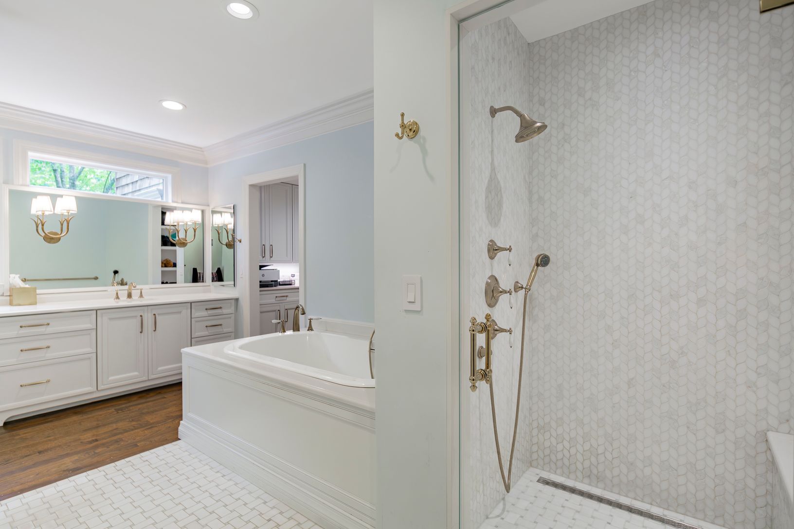  Primary bath tub  & shower views 