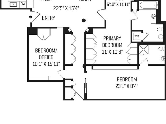 2nd image of 439 Lafayette St #C