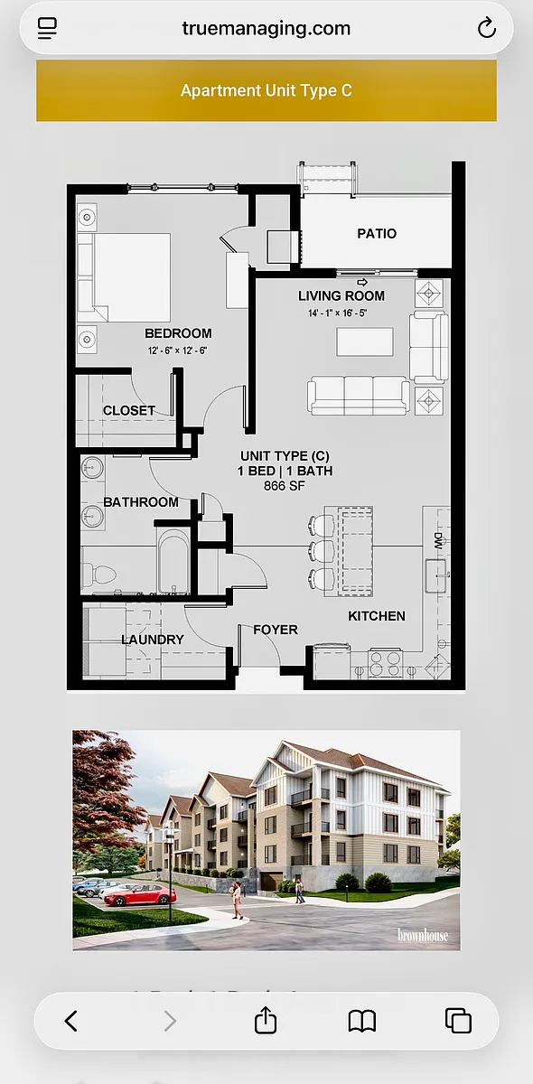 Floor plan C
