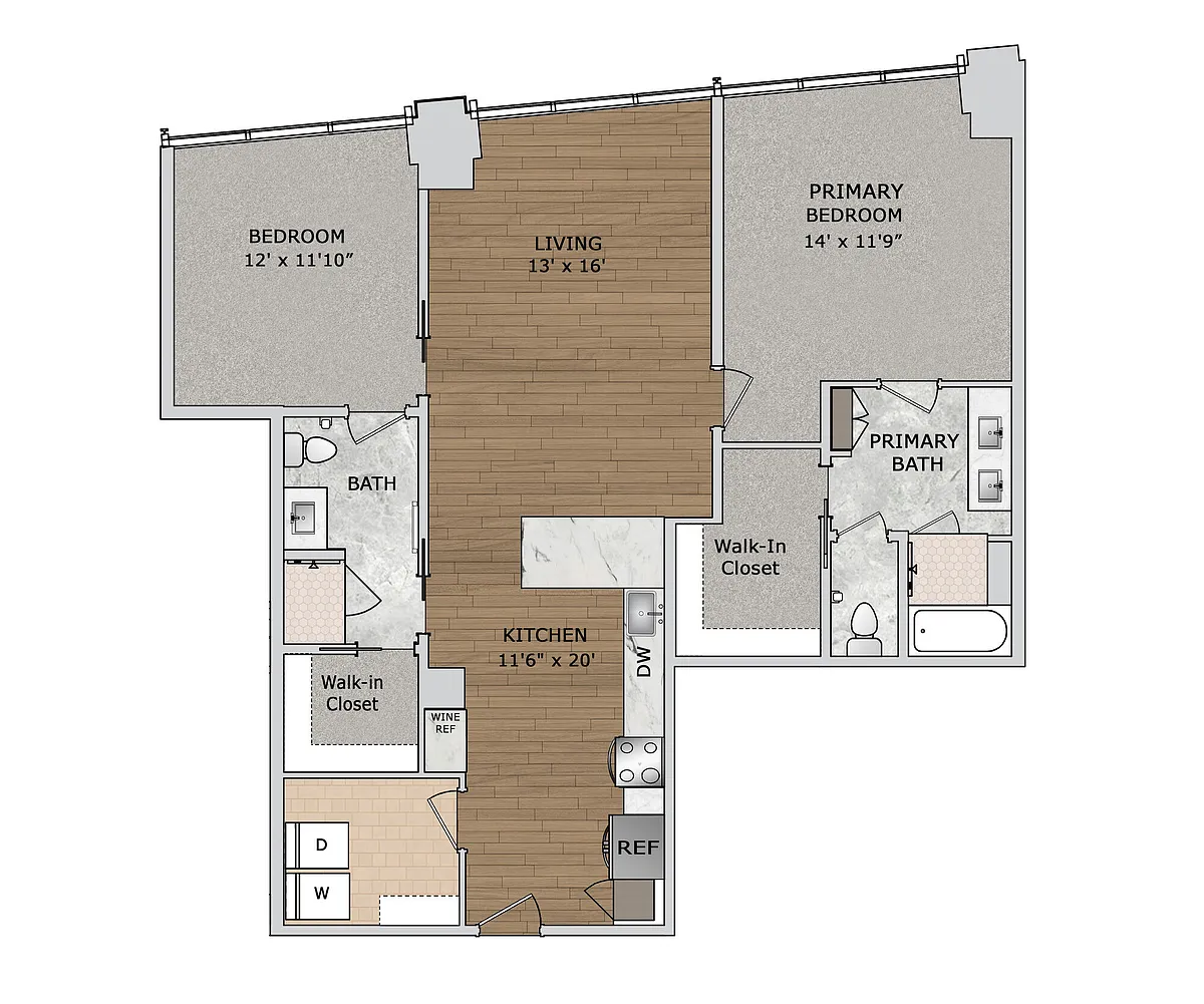 Floor plan B3