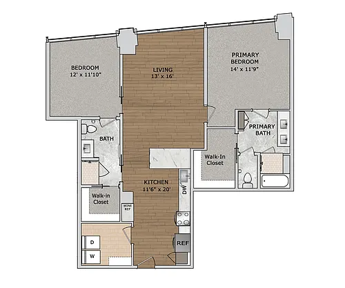 Floor plan B3
