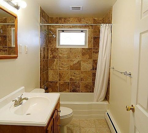 Spruced up bathroom
