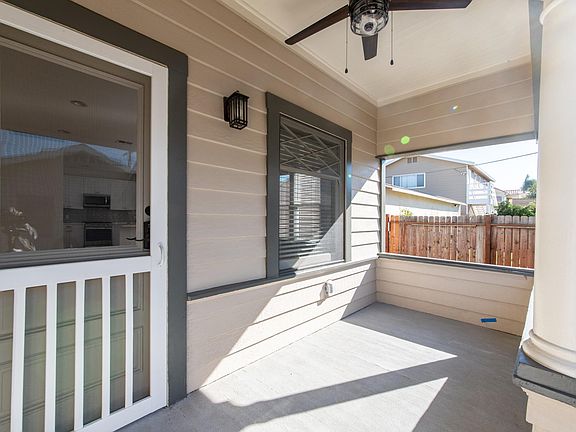 Private Deck secluded from Neighbors.
