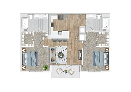 Floor plan B2