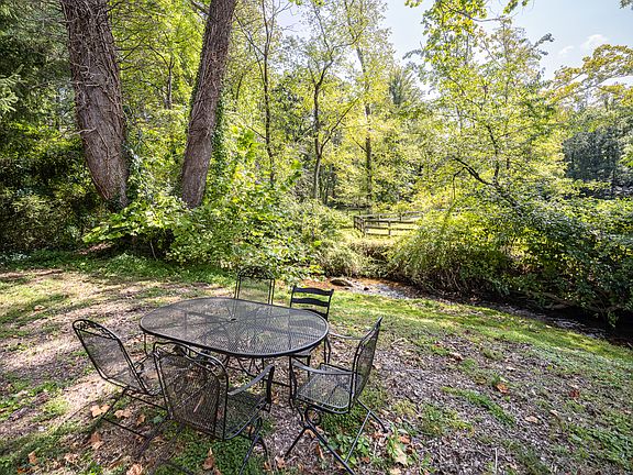 Picnic by the creek.