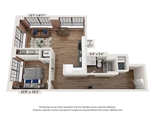 Floor plan The Kool