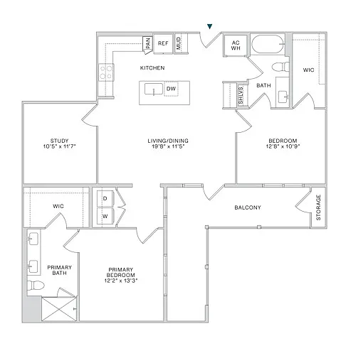 Floor plan B4