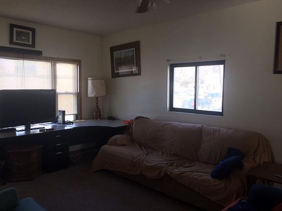 Living room with lots of natural light.