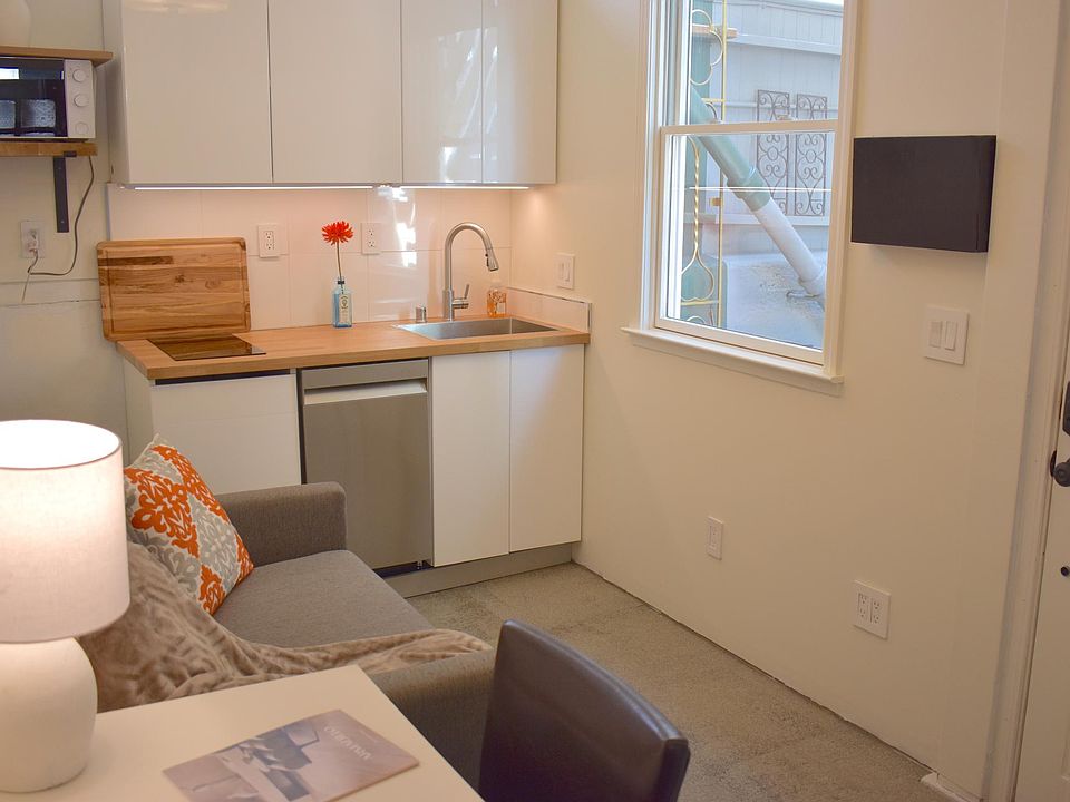 Brand new studio...minimalist living with everything you need.