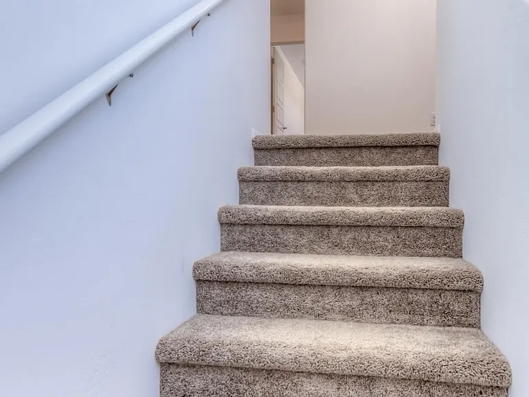 Stairs with Hand-Rails and LED Lighting.