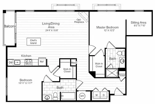 Floor plan B3