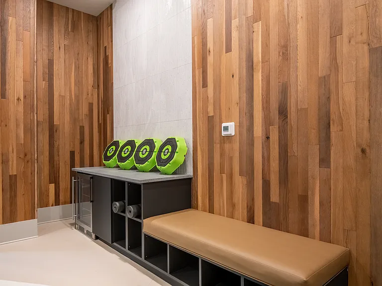 Gym Open Locker Storage