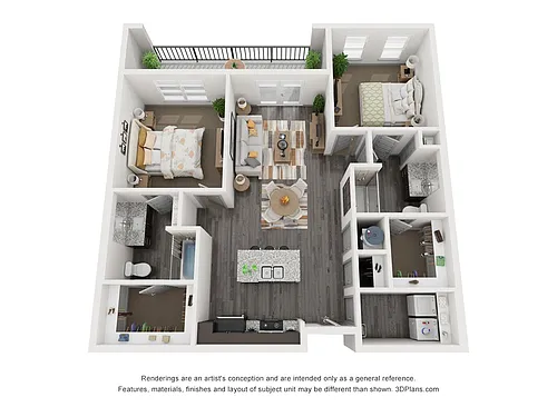 Floor plan Ensemble