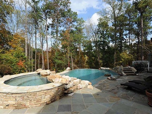 Privacy; spa, swim and slide.
