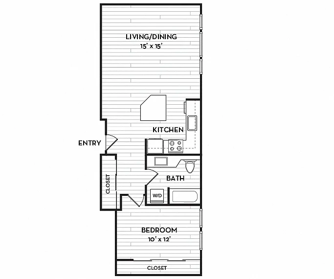 Floor plan Ferry Boat / Harbor / Inlet / Point / Island / Mer