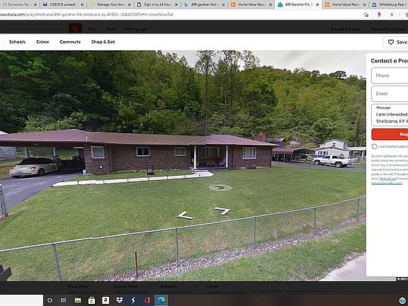 2 driveways 2 carports