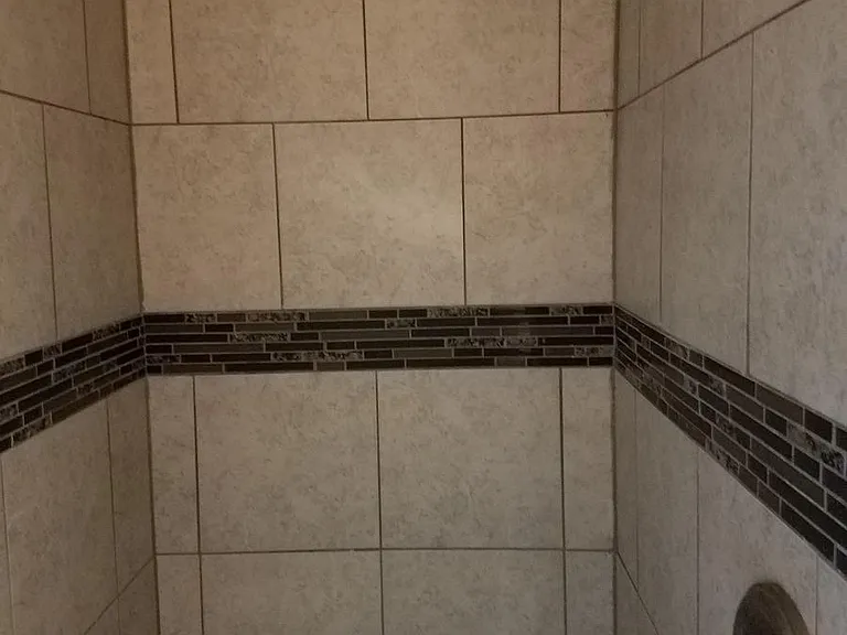 Master Shower tile design