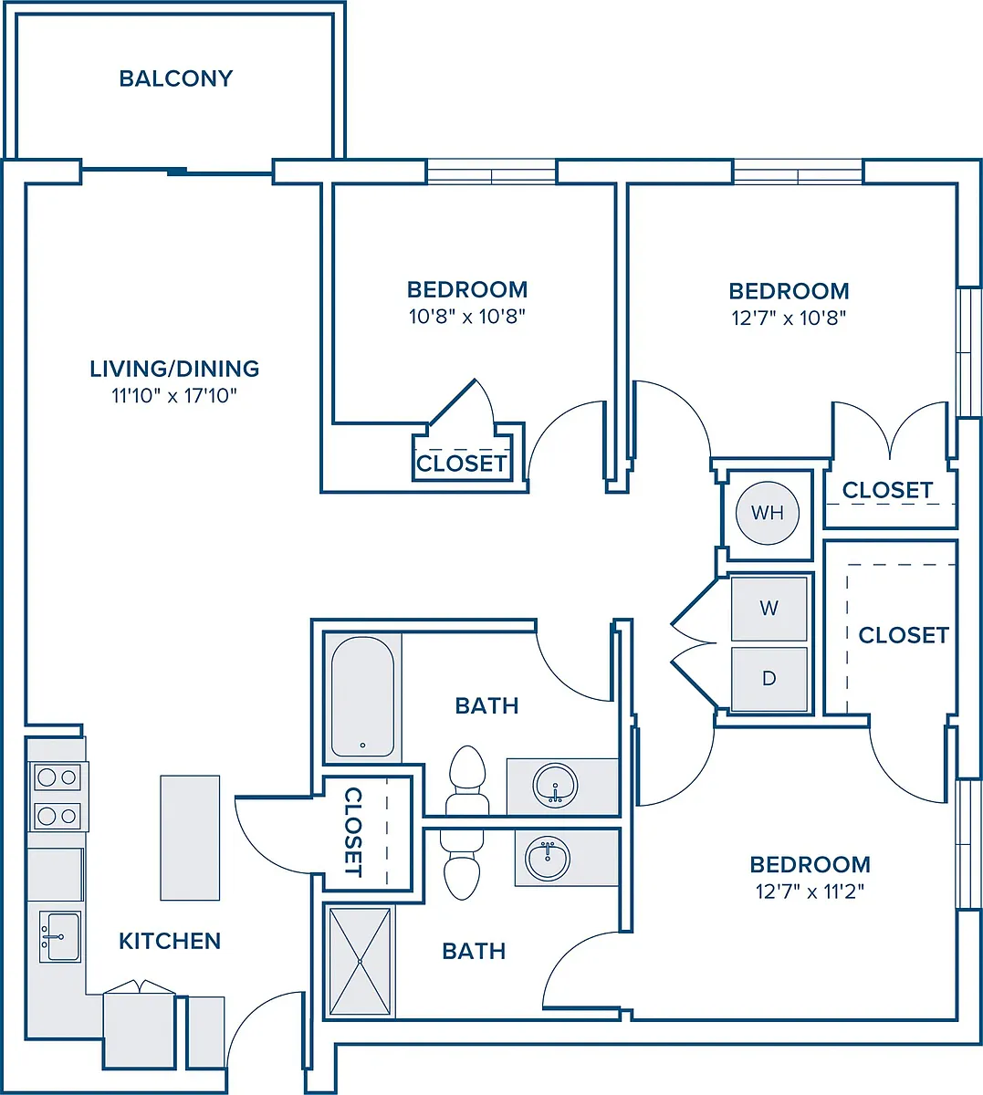 Floor plan C01