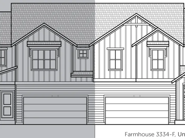 Mountain Hillside Duo 4 Plan, Sterling Ridge