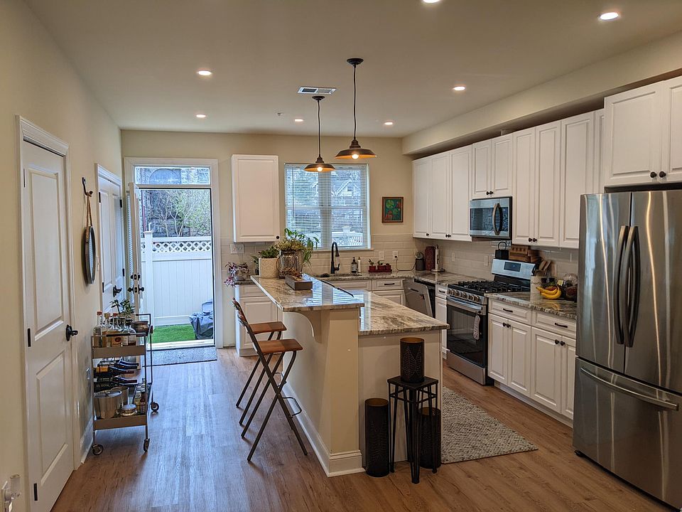 Kitchen to Private Backyard