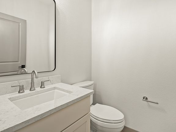 first floor half bath