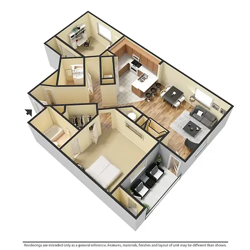 Floor plan B2rt - Trillium
