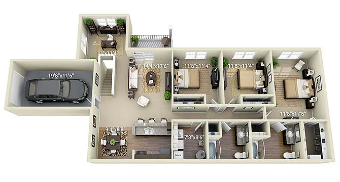 Floor plan C2