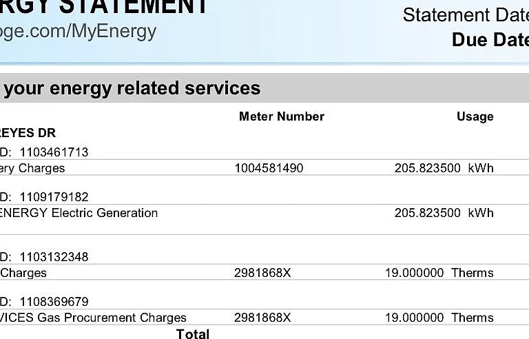 Utility- PGE